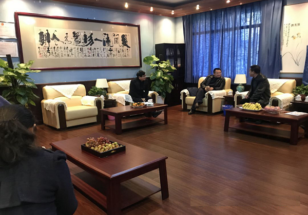 株洲市教育局年檢工作組，到我校檢查指導(dǎo)工作